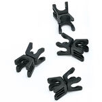 Accessoires pour entraîneurs HEAD HEAD Fixations Articulées Pack De 4-Noir