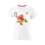 Vêtements Wilson Wilson Tabby Tech T-shirt Filles-Blanc,Multicouleur