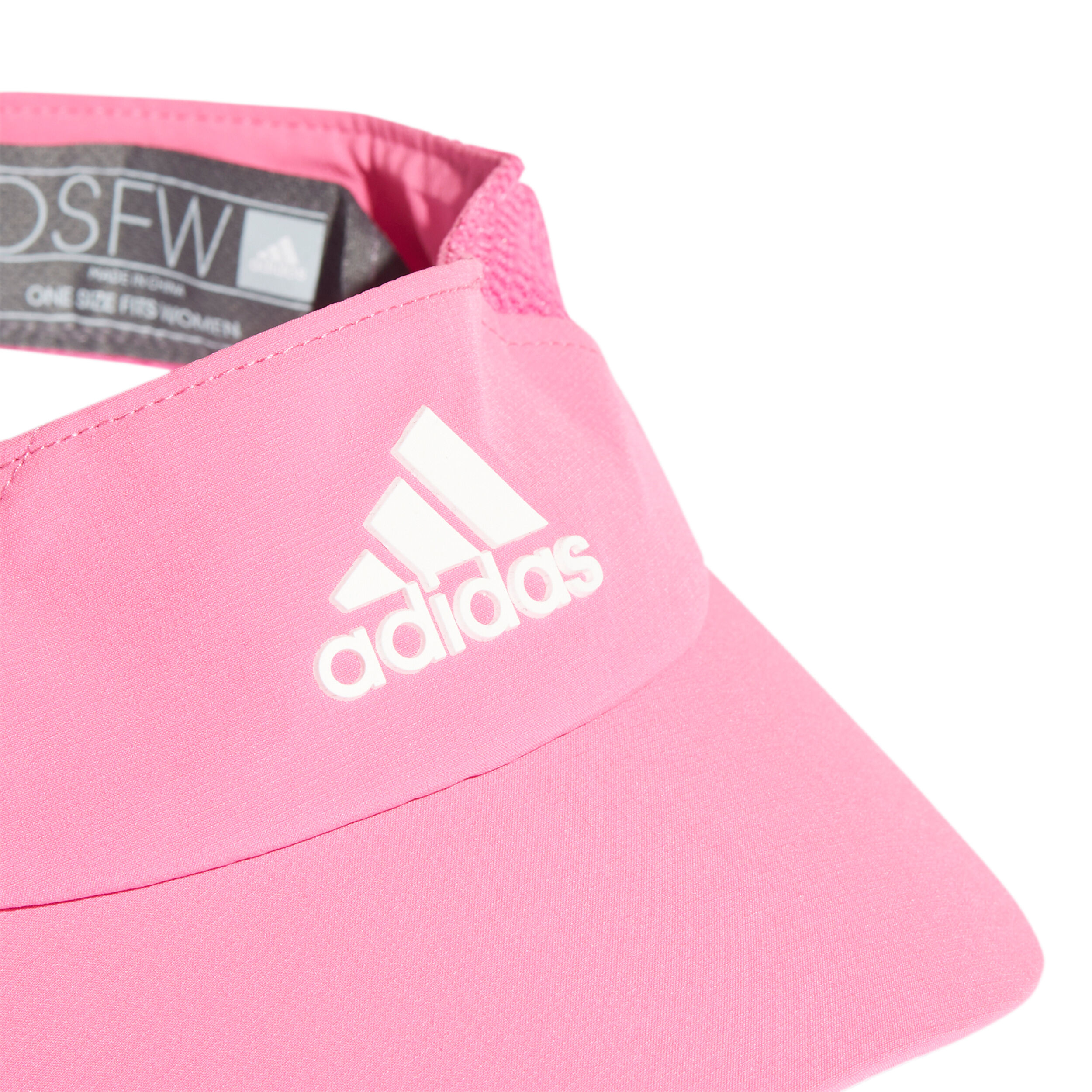 viseira adidas rosa