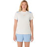 Core T-shirt Femmes-Cr&egrave;me,Bleu Gris