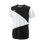 Vêtements Wilson Wilson Team T-shirt Garçons-Noir,Blanc