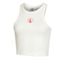 Crossroad Ribbed Débardeur Tank Top Femmes-Blanc