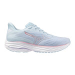 Chaussures de running Mizuno Mizuno Wave Ultima 16 Chaussure De Running Sans Stabilisateurs Femmes-Bleu Clair,Rosé