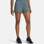 V&ecirc;tements Under Armour Under Armour Tech Play Up Mesh Shorts Femmes-bleu gris