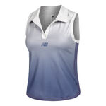 Vêtements New Balance Printed Collared Tournament Tank