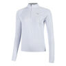 Velocity Cloudspun 1/4 Zip Maillot De Course Femmes-Bleu