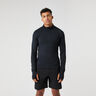 Borg Midlayer Half Zip Sweat-shirt Hommes-Noir