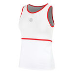 V&ecirc;tements BB by Belen Berbel BB by Belen Berbel Capri D&eacute;bardeur Tank Top Femmes-Blanc,Rouge