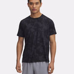 Vêtements Under Armour Under Armour Launch Elite Print Maillot De Course Hommes-Anthracite,Noir
