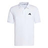 Basic Polo Hommes-blanc