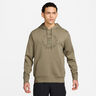 Court Dri-Fit Heritage Sweat &agrave; capuche Hommes - vert olive, vert olive