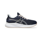 Chaussures de running ASICS ASICS Patriot 13 GS Chaussure De Running Sans Stabilisateurs Enfants-Bleu Foncé,Crème