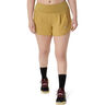 Road 3.5in Short de running Femmes-le caramel
