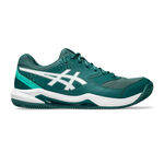 Chaussures de tennis ASICS ASICS GEL-DEDICATE 8 Chaussure terre battue Hommes-bleu petrol, turquoise