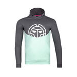 Vêtements BIDI BADU BIDI BADU Bassem Lifestyle Sweat à capuche Garçons - gris foncé, mint