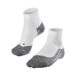 Vêtements Falke Falke RU4 Endurance Short Chaussettes De Running Hommes-Blanc,Gris