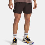 Vêtements Under Armour Under Armour Trail Run Launch Short De Running Hommes-Marron