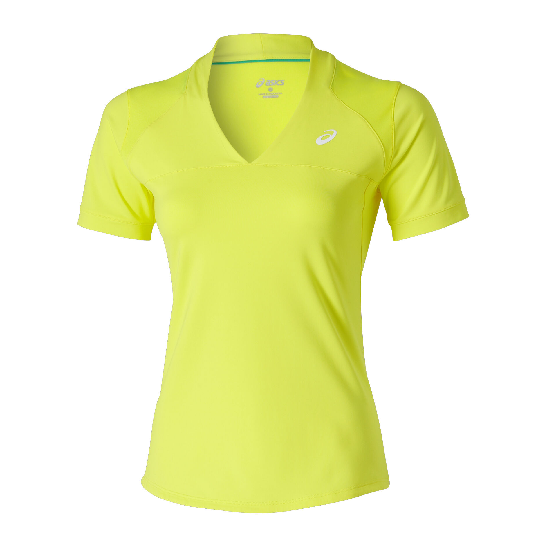 Asics t shirt fille jaune new arrivals