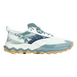 Chaussures de running Mizuno Mizuno Wave Ibuki 5 Chaussure Trail Femmes-Mint, Bleu Fonc&eacute;