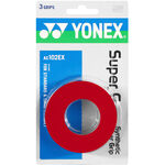 Surgrips Yonex Yonex  Super Grap Pack de 3 - rouge