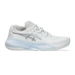 Chaussures de tennis ASICS ASICS Gel-Resolution X Chaussure Terre Battue Femmes-Blanc,Argent