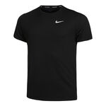 V&ecirc;tements Nike Nike Miler Tee Maillot de course Hommes-noir, gris