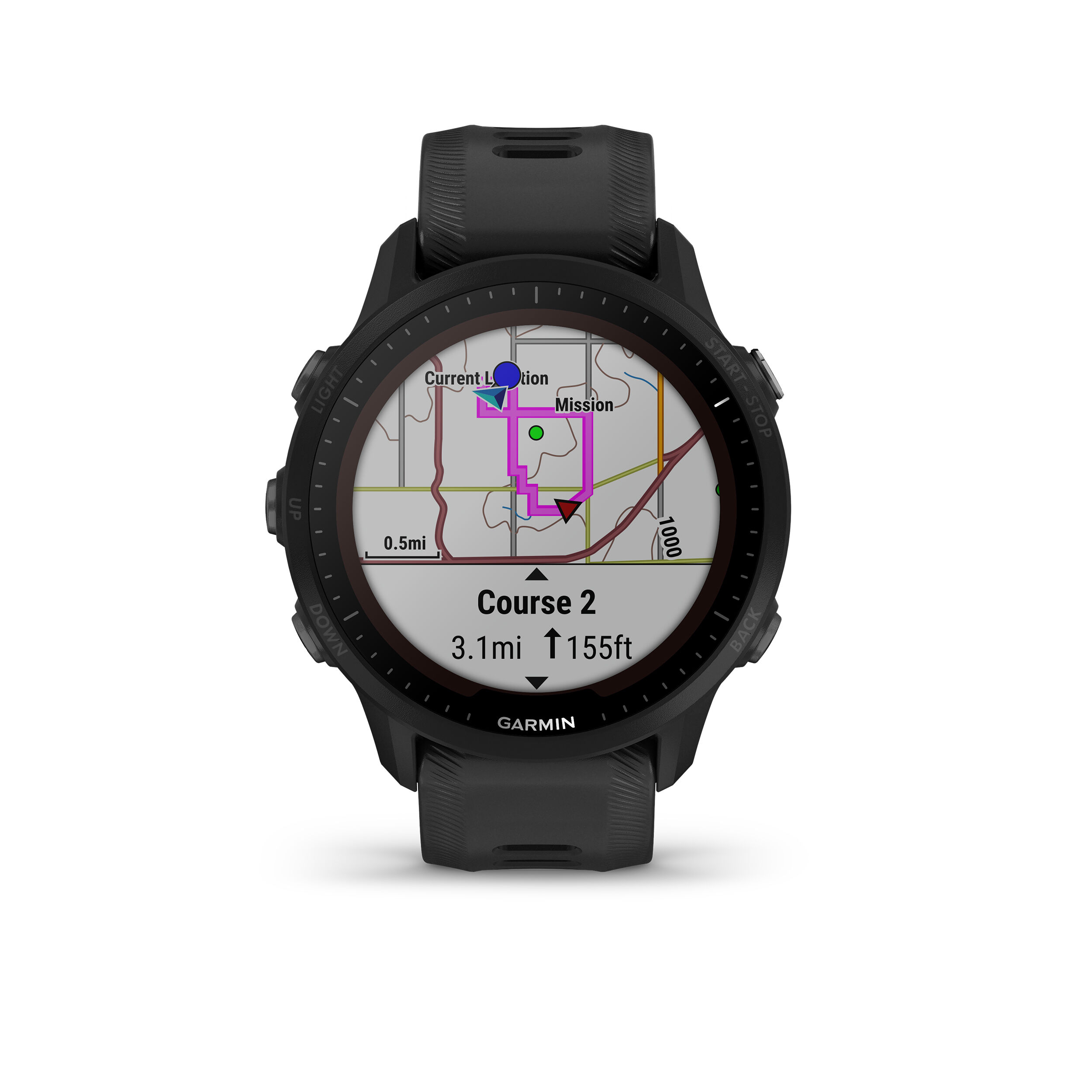 Buy Garmin Forerunner 955 Solar Montre Pulsom tre Noir online