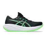 Chaussures de running ASICS ASICS Gel-Cumulus 28 Chaussure de running sans stabilisateurs Hommes-noir, vert