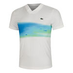 Vêtements Lacoste Lacoste Polo Hommes-Blanc,Multicouleur