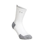 V&ecirc;tements Under Armour Under Armour AD Run Cushion Chaussettes De Running-Blanc,Gris