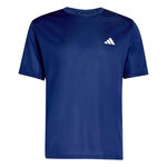 adidas adidas Basic T-shirt Hommes-bleu fonc&eacute;