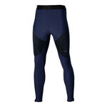 Vêtements Mizuno Mizuno Tech Thermal Charge Collant De Course Hommes-Bleu