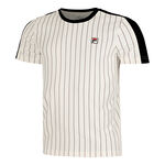 Vêtements Fila Fila Stripes Jascha 2 T-shirt Hommes-Blanc,Bleu Foncé