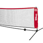 Accessoires pour entraîneurs Wilson Wilson EZ Filet De Tennis 6,10m-Noir,Rouge