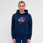 V&ecirc;tements BIDI BADU BIDI BADU Twiggy Chill Sweat &Agrave; Capuche Femmes-Bleu Fonc&eacute;,Multicouleur