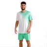 Crew 2.0 T-shirt Hommes-vert, blanc