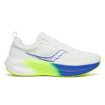 Chaussures de running Saucony Saucony Surge 3 Chaussure De Running Sans Stabilisateurs Hommes-Blanc,Bleu