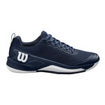 Chaussures de tennis Wilson Wilson Rush Pro 4.5 Chaussures toutes surfaces Hommes - bleu foncé, 