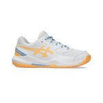 Chaussures de padel ASICS ASICS GEL-DEDICATE 8 PADEL GS Chaussures padel Enfants-blanc, orange