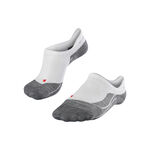 V&ecirc;tements Falke Falke RU4 Endurance Invisible Chaussettes De Running Femmes-Blanc,Gris