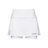 Club Basic Jupe Filles-Blanc,Argent