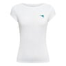 Court T-shirt Femmes-blanc