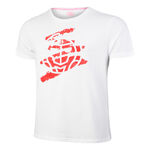 Vêtements BIDI BADU BIDI BADU Saliou ÖTV Lifestyle T-shirt Hommes-Blanc,Rouge