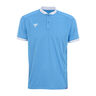 Team Mesh Polo Hommes-Bleu Clair