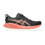 Chaussures de running ASICS ASICS Gel-Cumulus 27 Chaussure De Running Sans Stabilisateurs Femmes-Noir,Corail