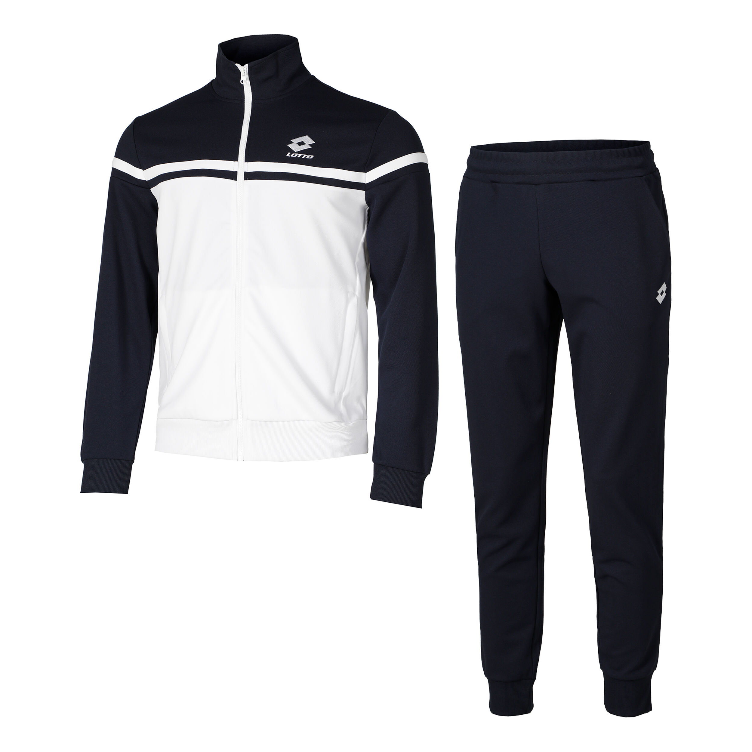 Buy Lotto Circle Survetement Hommes Blanc Bleu Fonce online Tennis Point CH