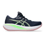 Chaussures de running ASICS ASICS Gel-Cumulus 28 Chaussure de running sans stabilisateurs Femmes - bleu fonc&eacute;, vert
