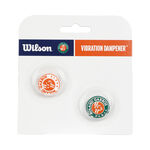 Accessoires raquettes Wilson Wilson Roland Garros Antivibrateur Pack De 2 Unités-Bronze, Vert