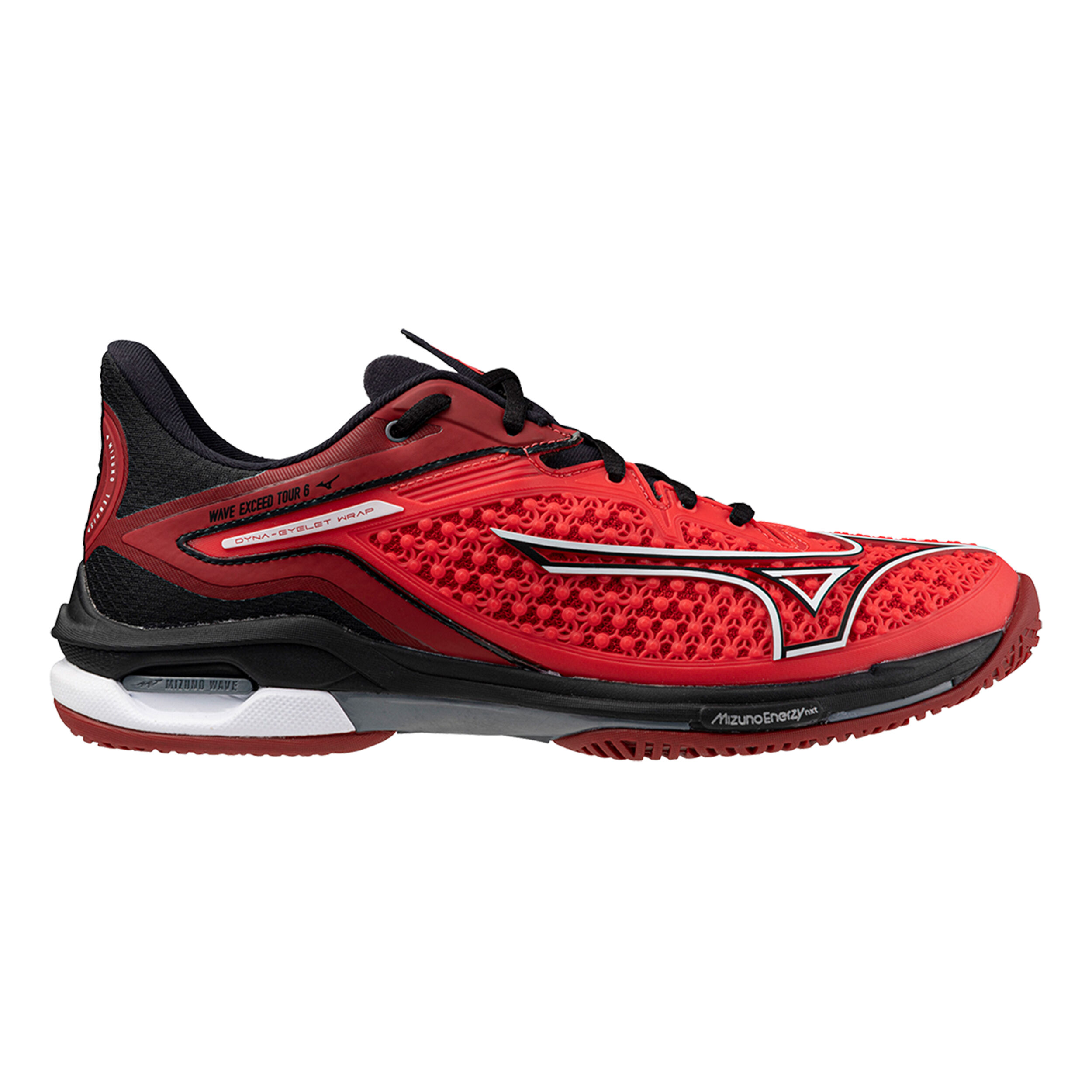 Buy Mizuno Wave Exceed Tour 6 Chaussure Tout Terrain Hommes Rouge Noir online Tennis Point CH