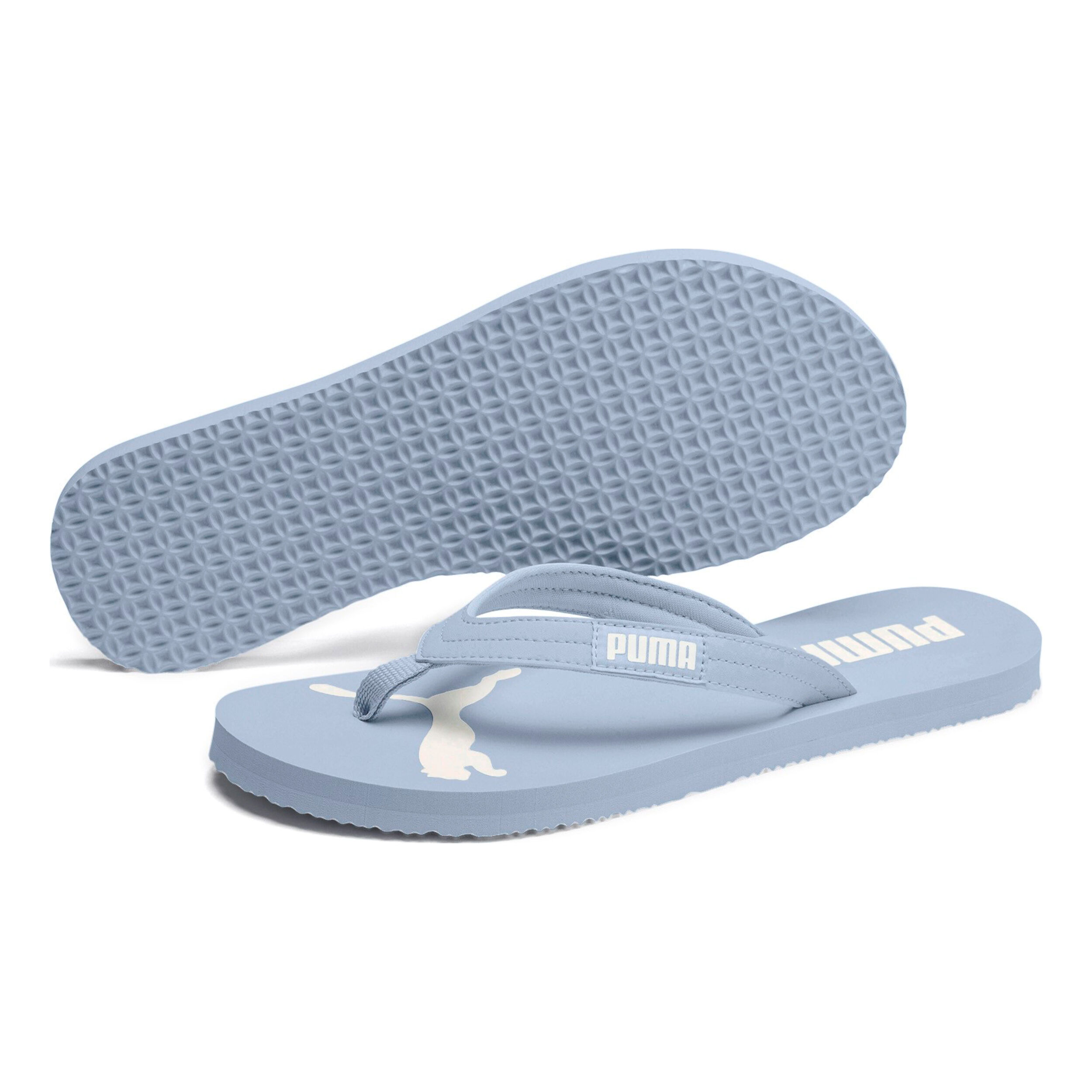 Buy Puma Cozy Claquette Femmes Gris Blanc online Tennis Point CH